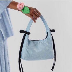 BAGGU X Sandy Liang Mini Bow Bag Blue